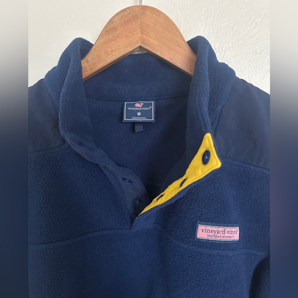Vineyard Vines Harbor Fleece Shep Shirt Pullover Medium